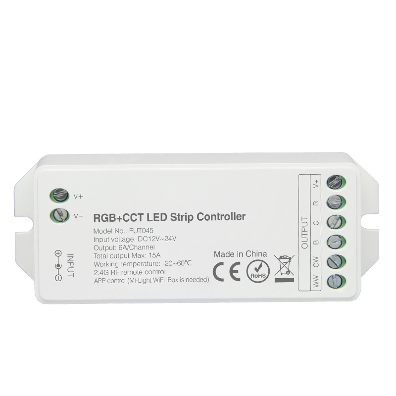 FUT045 RGB CCT LED Strip Controller FUT045 RGB CCT LED Strip Controller